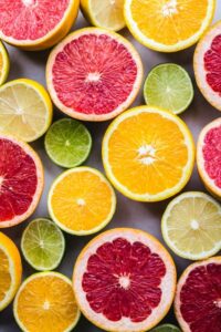Citrus essential oils for relaxation